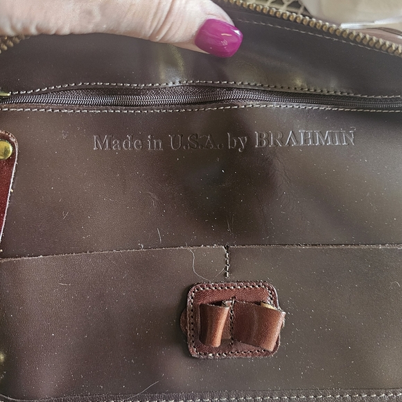 Vtg. BRAHMIN Crossbody🌲🌼 - Picture 6 of 10